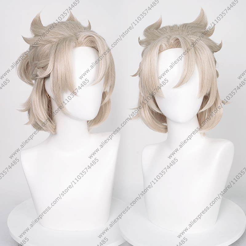 Anime Cosplay Albedo - Game Albedo Cosplay 35cm Light Linen