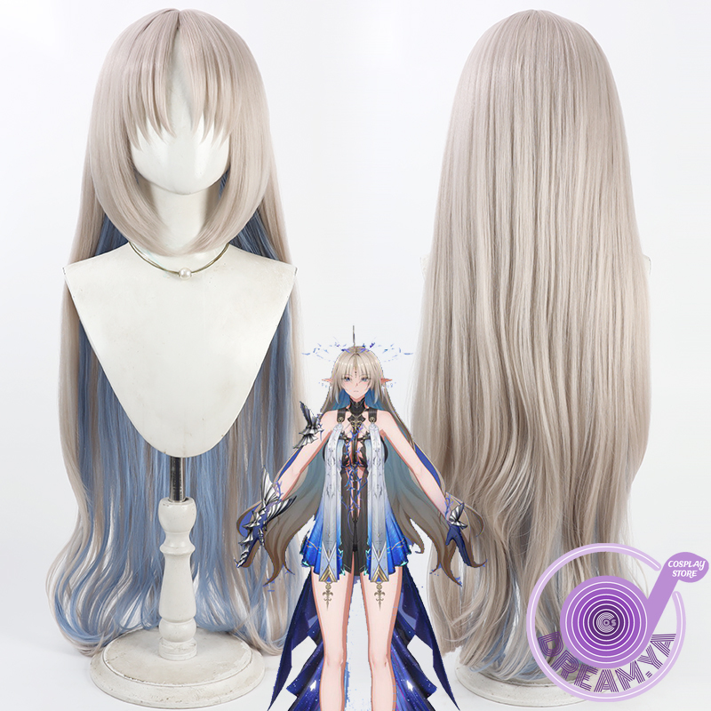 Anime Cosplay Long Hair - Cartethyia Cosplay Wig Wuthering Waves Biege