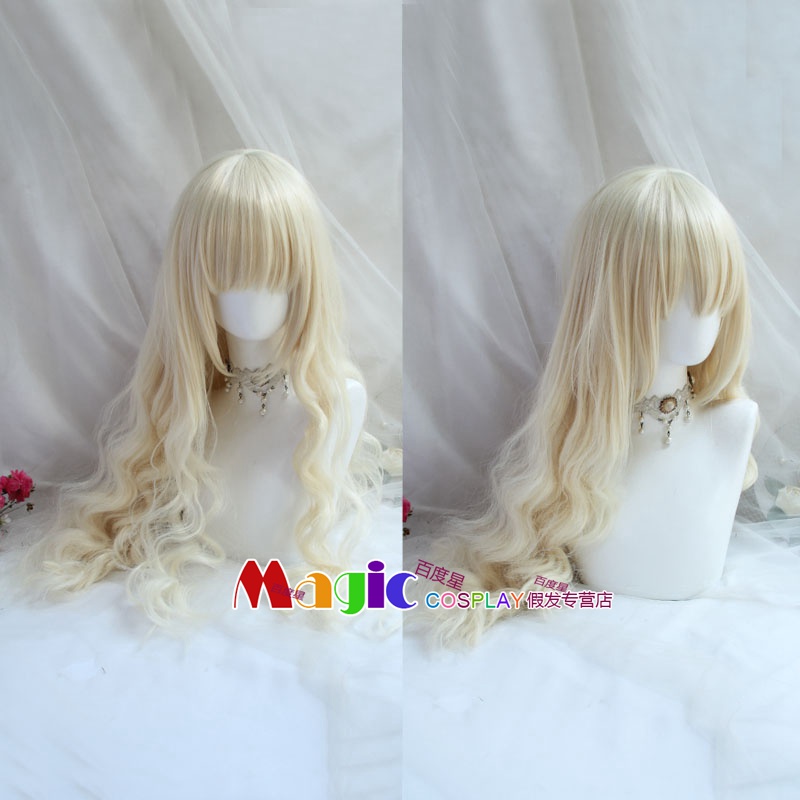 Anime Cosplay Long Hair - K-ON！Kotobuki Tsumugi Cosplay Wig Lolita Milk