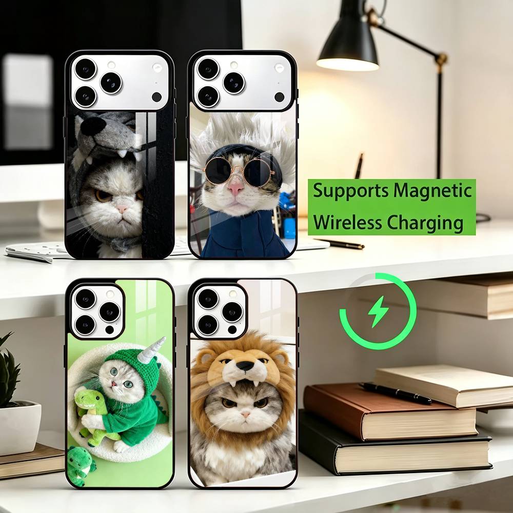 Anime Cosplay Quotes - Cute lovely cat cosplay Phone Case