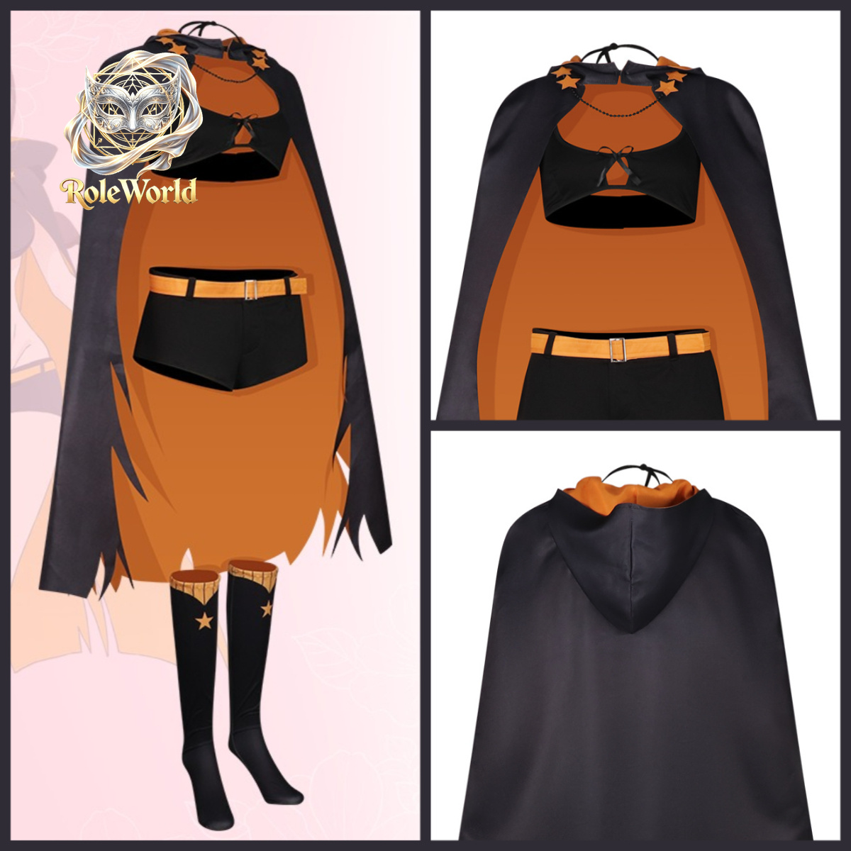 Anime Zero Cosplay - Shaula Cosplay Costume Re:Zero Shaula Costume