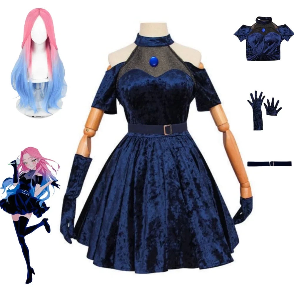 2026  Mizi Cosplay Costume Ani - Cosplay Anime Pink Hair 评论和价格