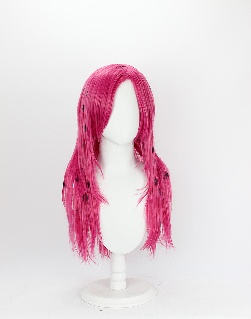 Anime JoJo Diavolo Cosplay Wig - Cosplay Anime Pink Hair 评论和价格