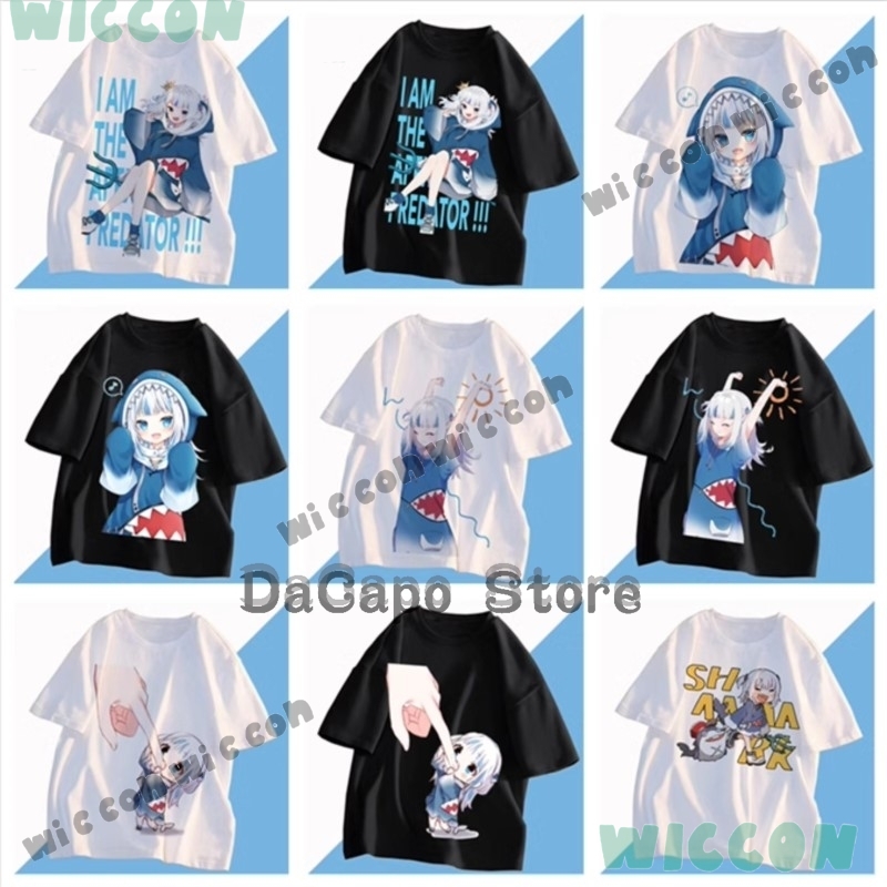 Call T-shirt Costume Shark Gaw - Anime Cosplay Youtuber 评论和价格