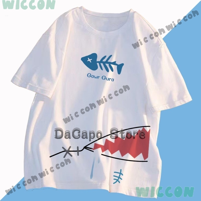 Call T-shirt Costume Shark Gaw - Anime Cosplay Youtuber 评论和价格