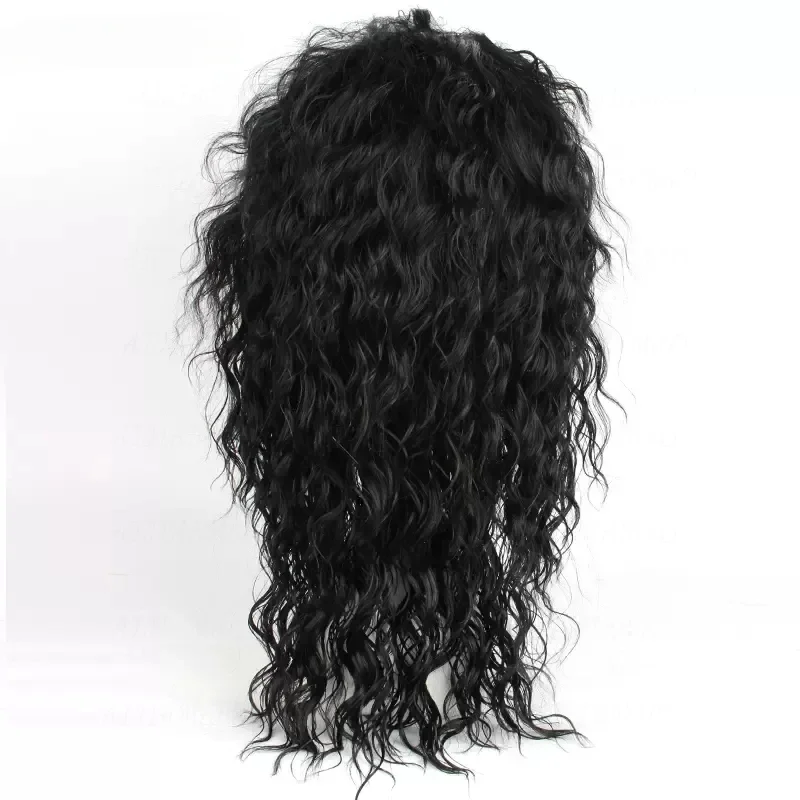 Anime Michael Jackson Cosplay  - Anime Cosplay Long Black Hair 评论和价格