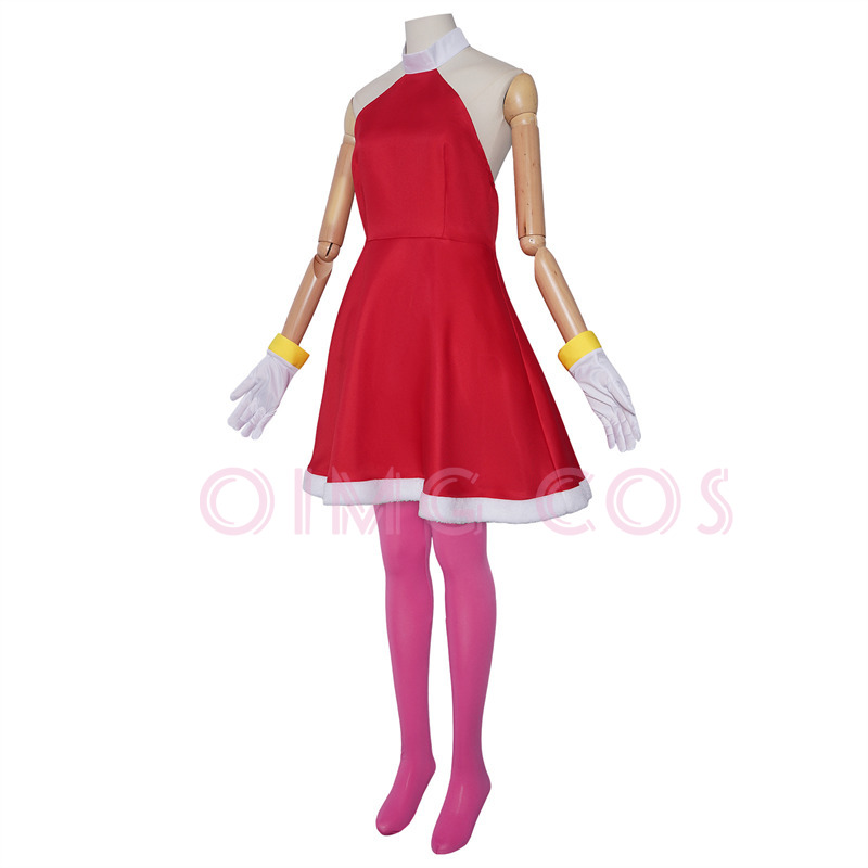 Amy Rose Cosplay Costume Adult - Anime Cosplay Dress For Women 评论和价格
