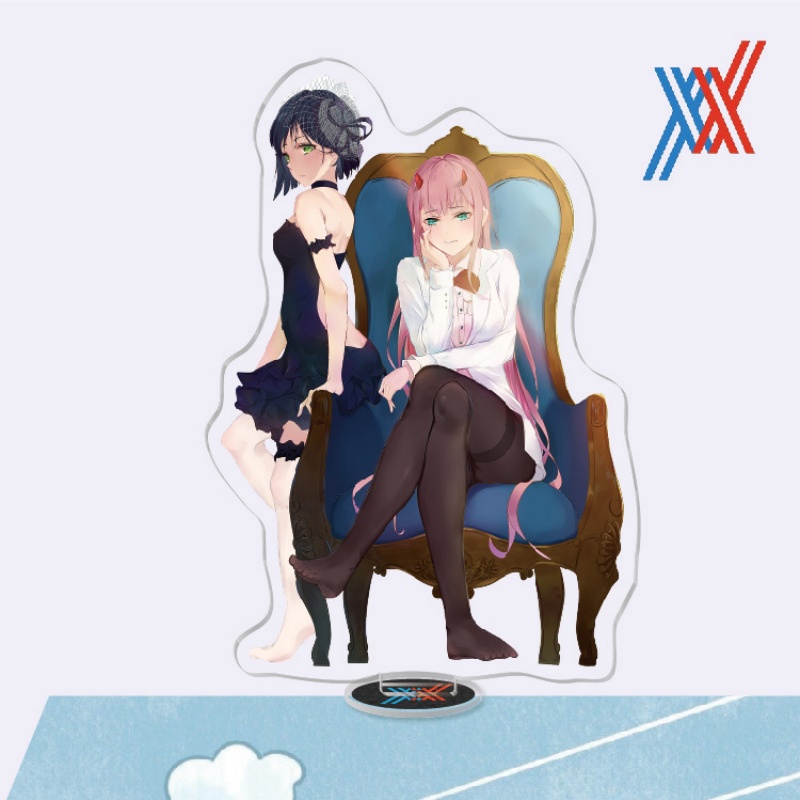 23PC HOT Anime DARLING in the  - Anime Cosplay Zero Two 评论和价格