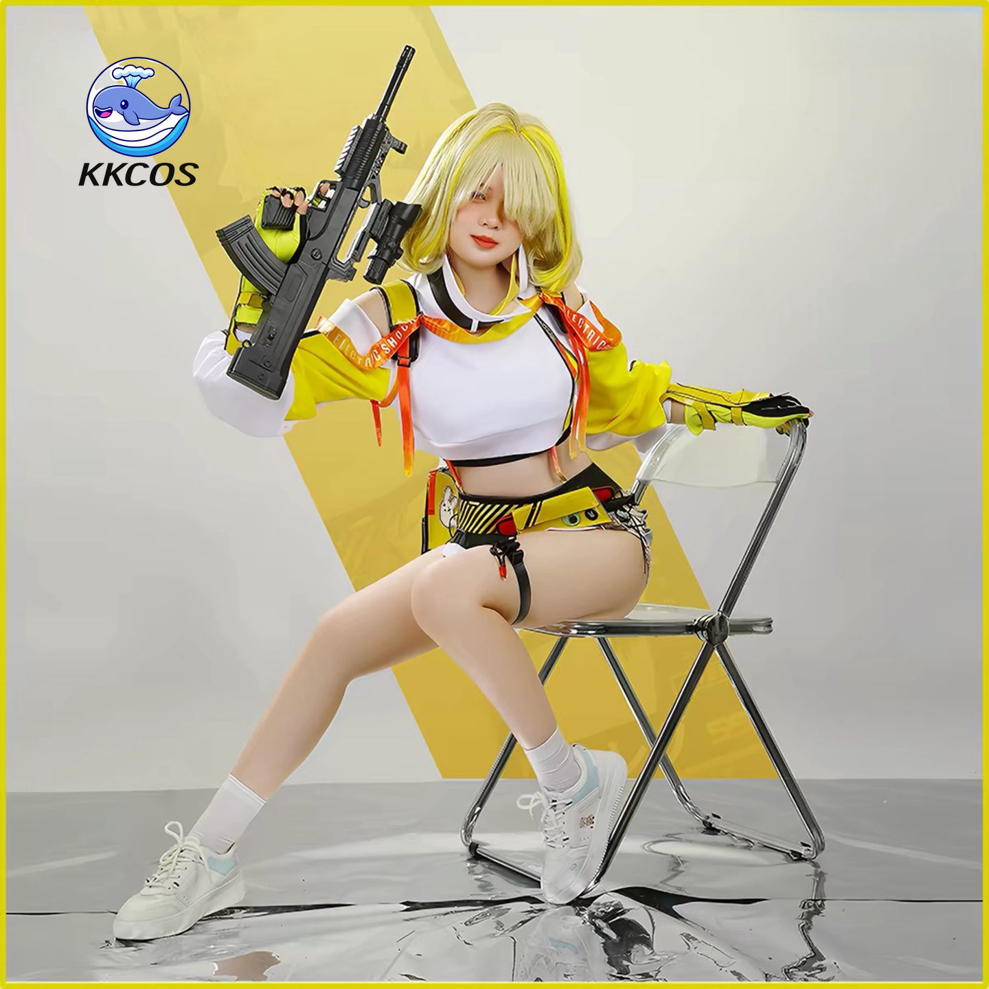 KKCos Nikke Elegg Cosplay Cost - Anime Cosplay Dress For Women 评论和价格