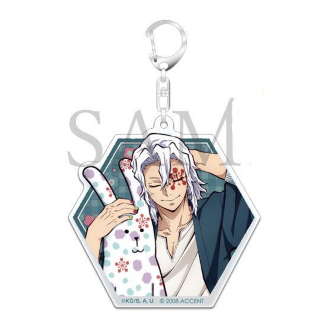 demon slayer acrylic keychain  - Anime Cosplay Tanjiro 评论和价格