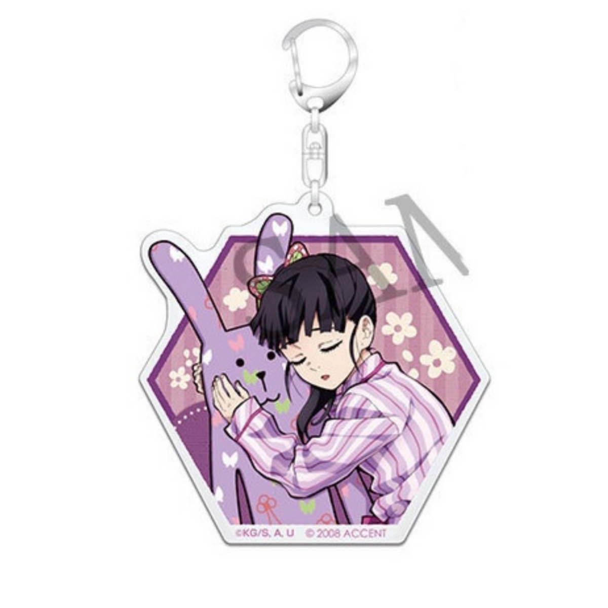 demon slayer acrylic keychain  - Anime Cosplay Tanjiro 评论和价格