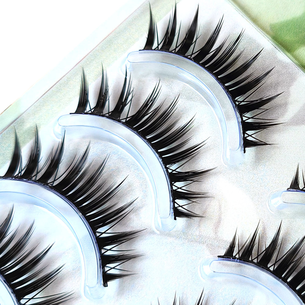 5 Pairs Makeup False Eyelash T - Anime Cosplay Lashes 评论和价格
