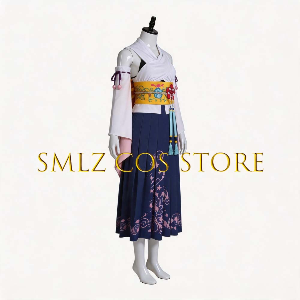 Smlz FFX Yuna Cosplay Anime FF - Anime Cosplay Dress For Women 评论和价格