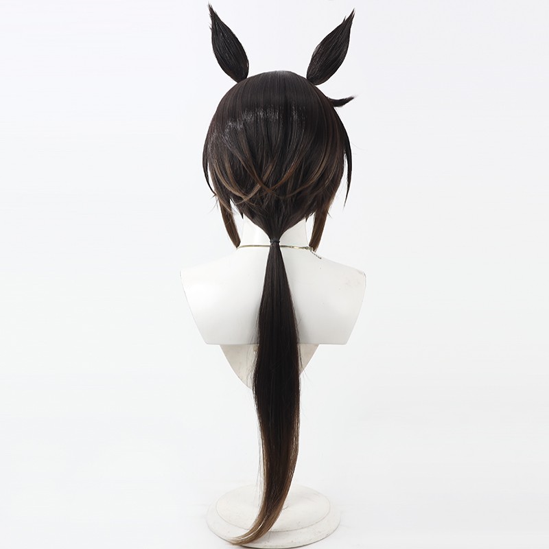 Umamusume Pretty Derby Stay Go - Anime Cosplay Long Black Hair 评论和价格