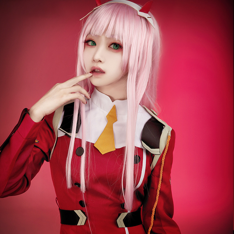 2018 New Japanese Anime DARLIN - Anime Cosplay Zero Two 评论和价格