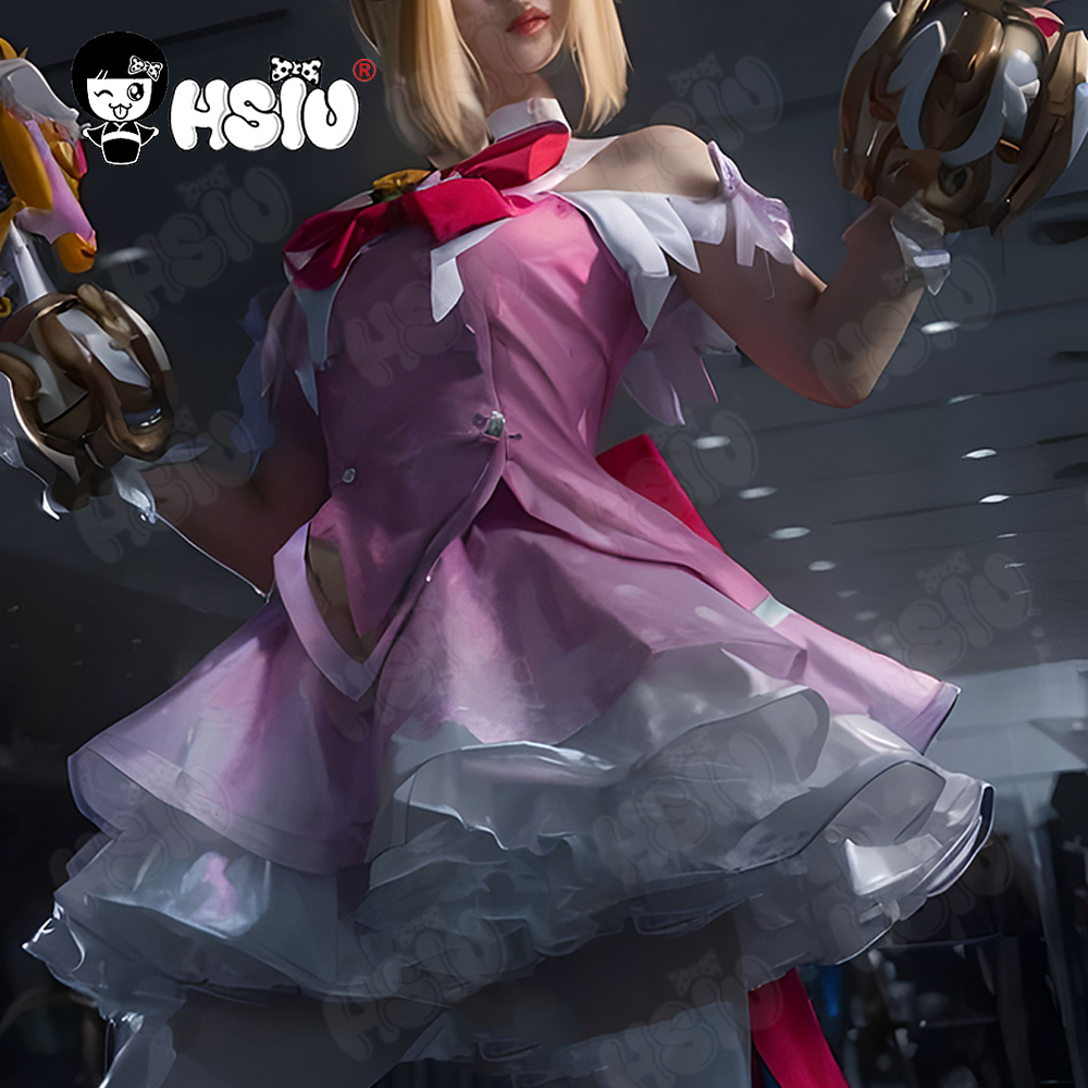 Juno Cosplay Costume Wig HSIU  - Cosplay Anime Pink Hair 评论和价格