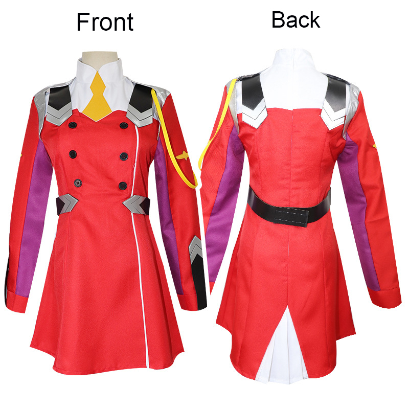 Anime 02 Dresses DARLING in th - Anime Cosplay Zero Two 评论和价格