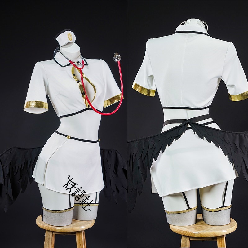 OVERLORD Albedo Nurse Cosplay  - Anime Cosplay Albedo 评论和价格