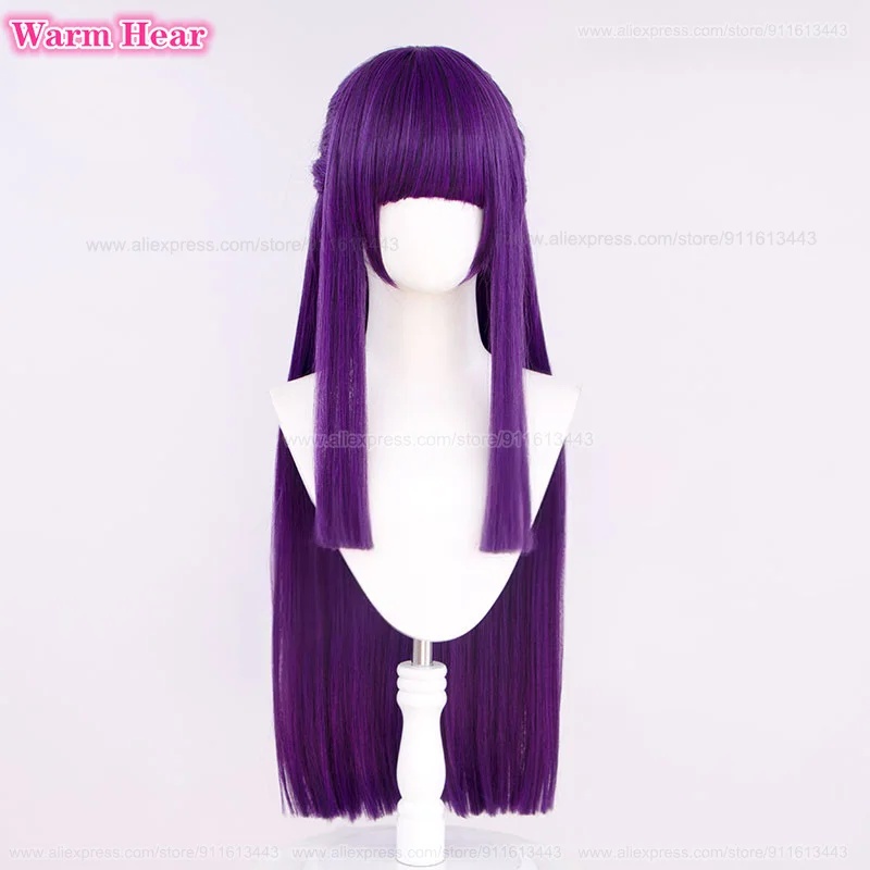 d;4'v\6.h/High Quality Fern Sy - Anime Cosplay Long Black Hair 评论和价格