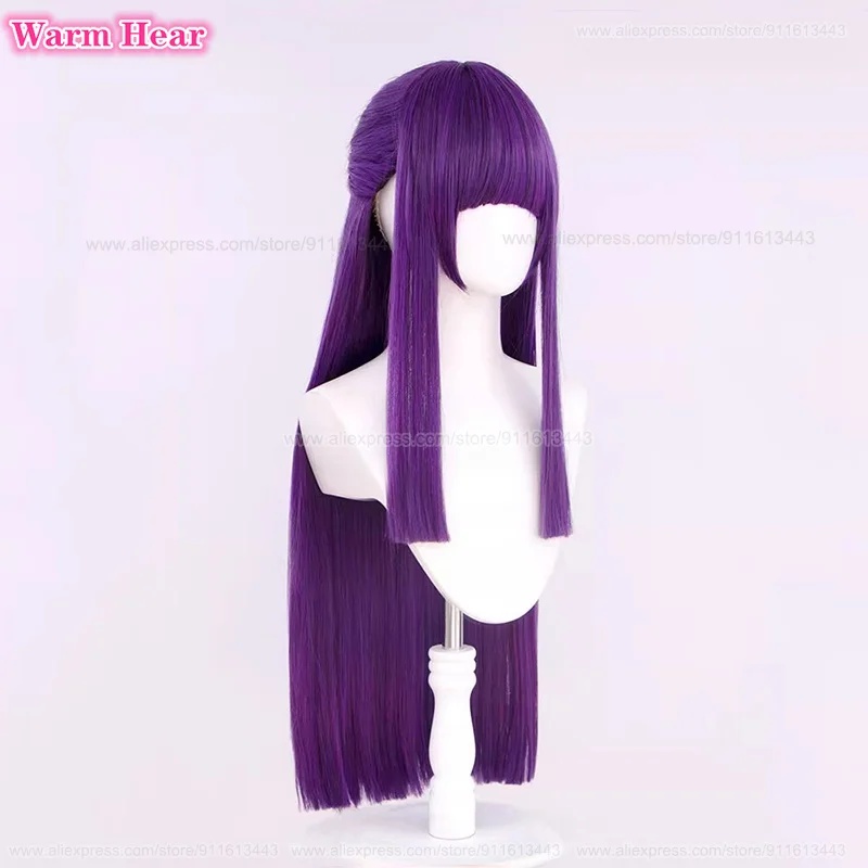 d;4'v\6.h/High Quality Fern Sy - Anime Cosplay Long Black Hair 评论和价格