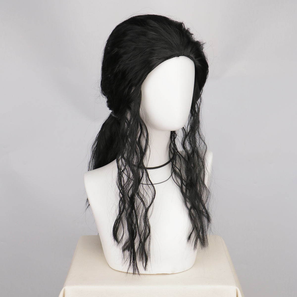 Michael Jackson Cosplay Wig Or - Anime Cosplay Long Black Hair 评论和价格