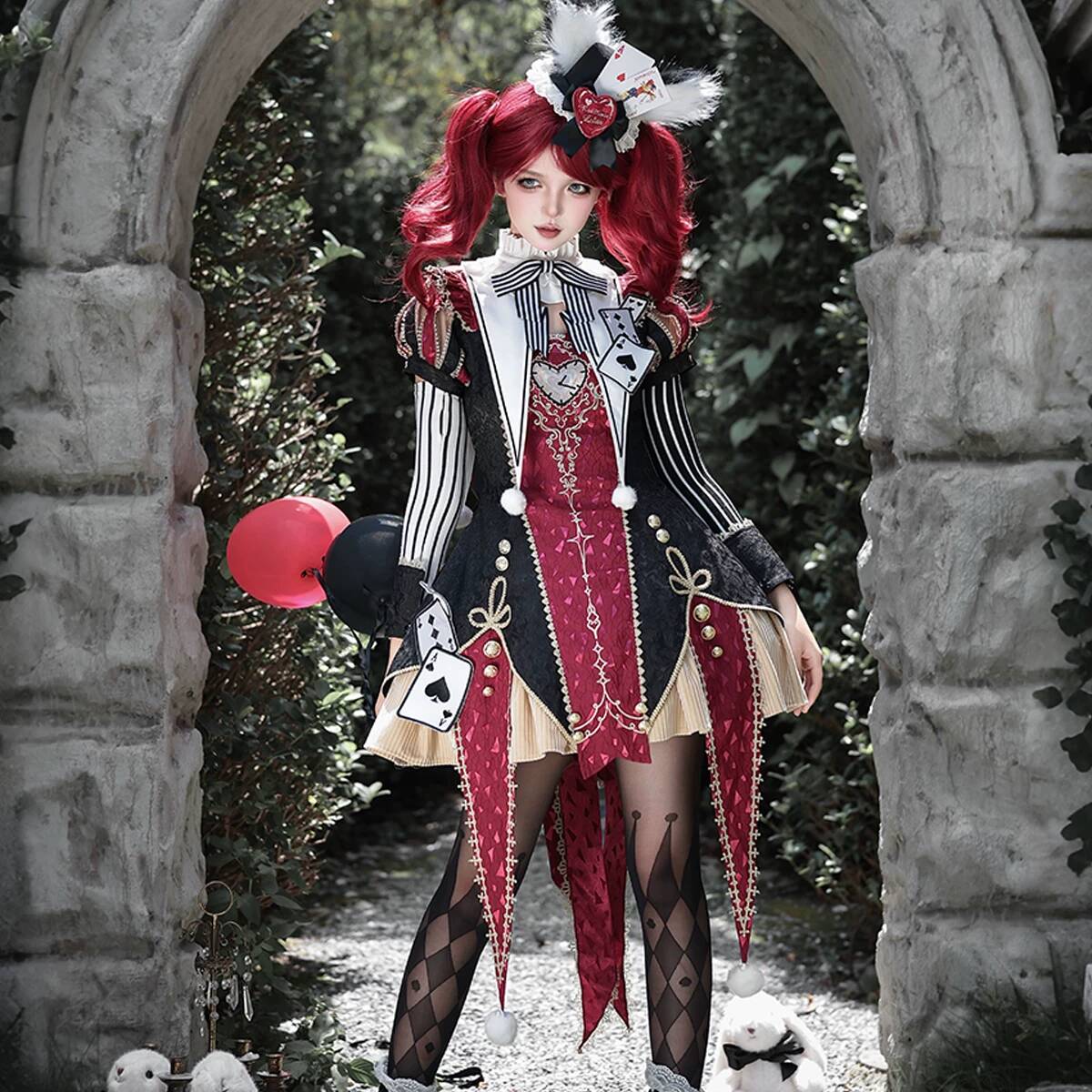 New Circus Maniac Thinking Of  - Anime Cosplay Red 评论和价格