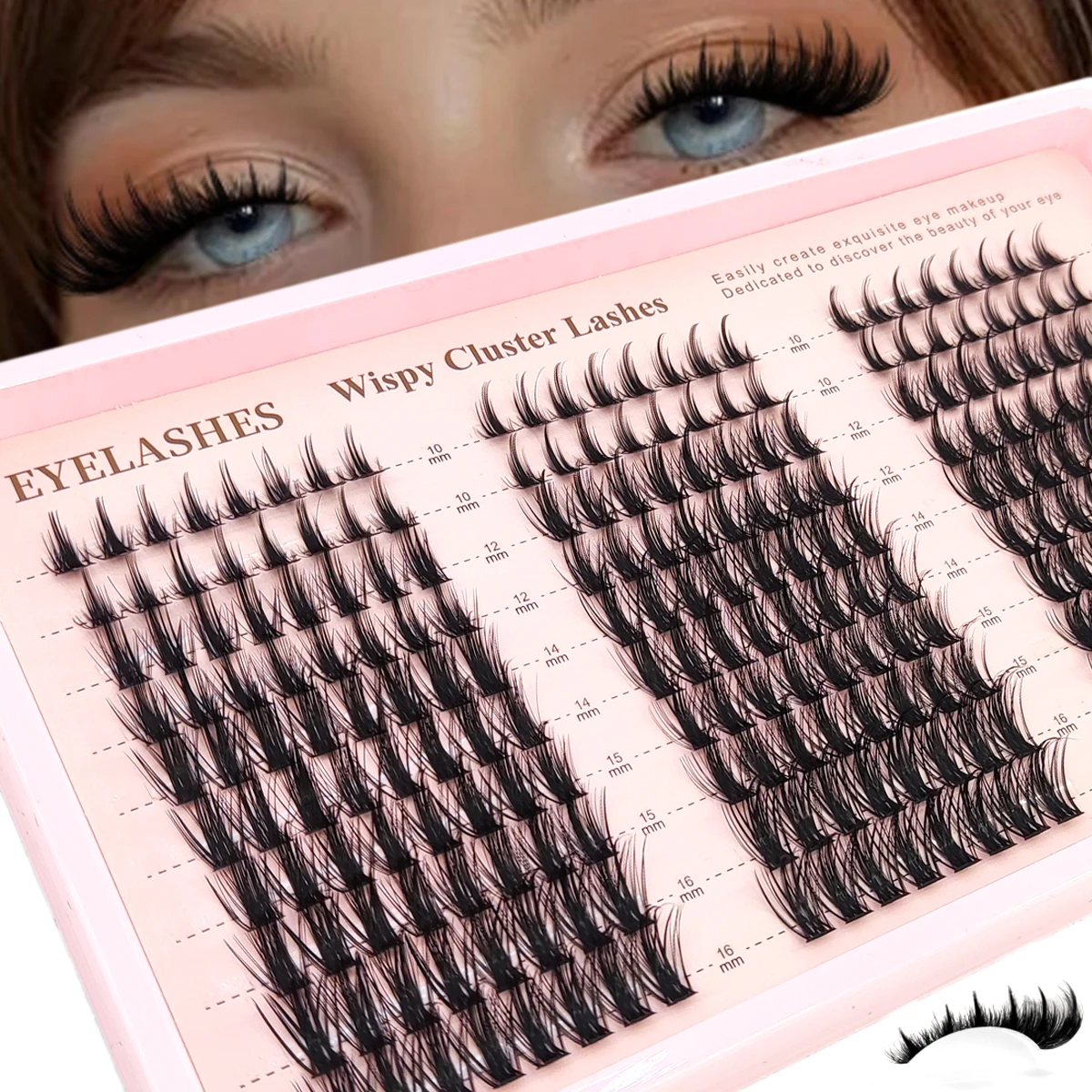 AMSDCN Manga Lash Clusters Wis - Anime Cosplay Lashes 评论和价格