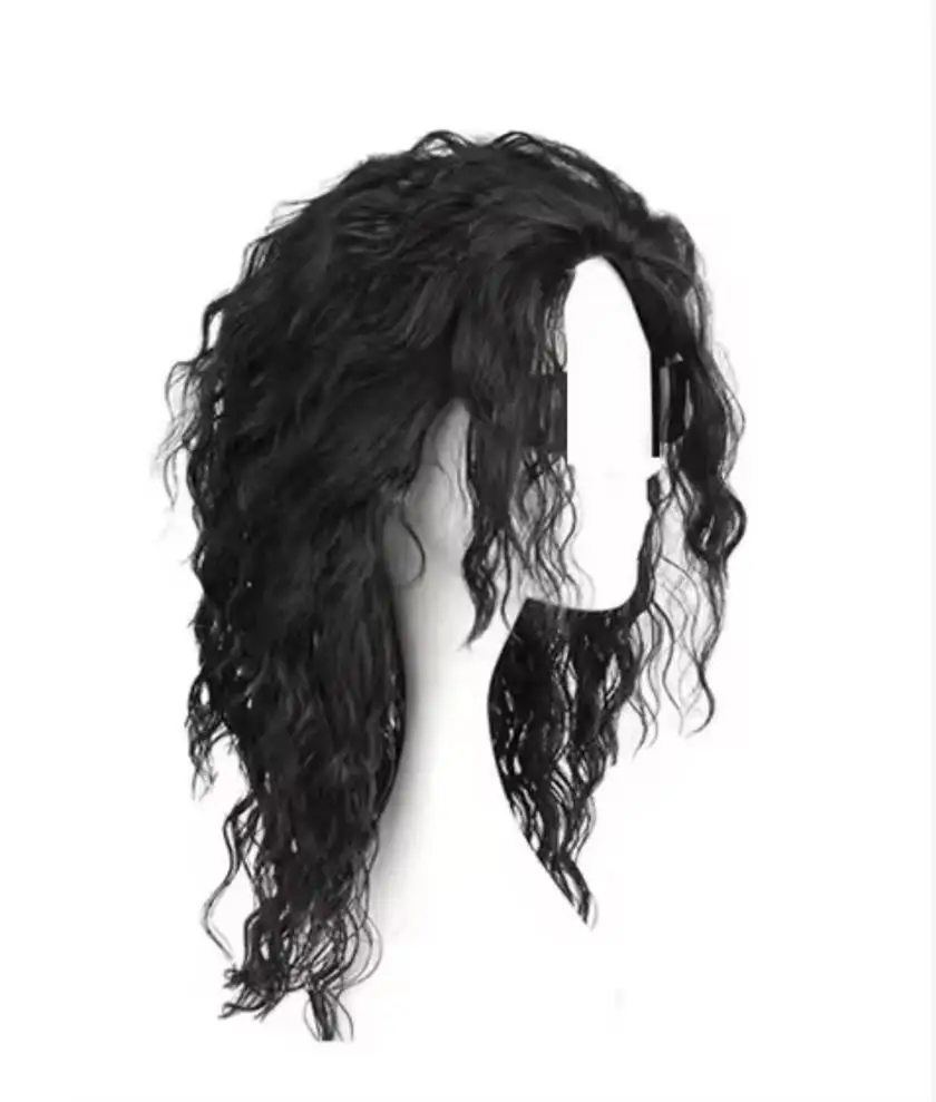 Anime Michael Jackson Cosplay  - Anime Cosplay Long Black Hair 评论和价格